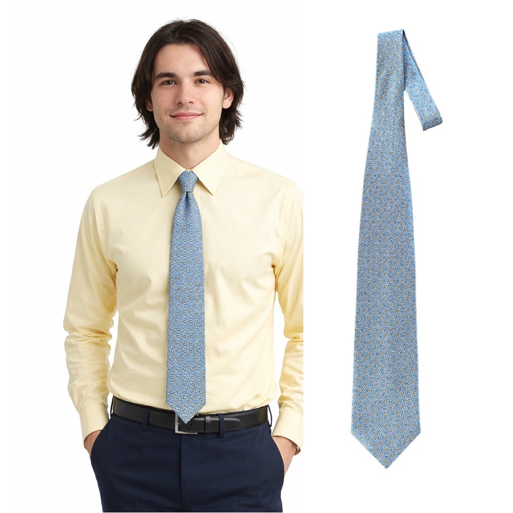 Old River Elegant Blue Patterned Tie
🔥% bundle of 3, 5, 10, 15 or 20 ties